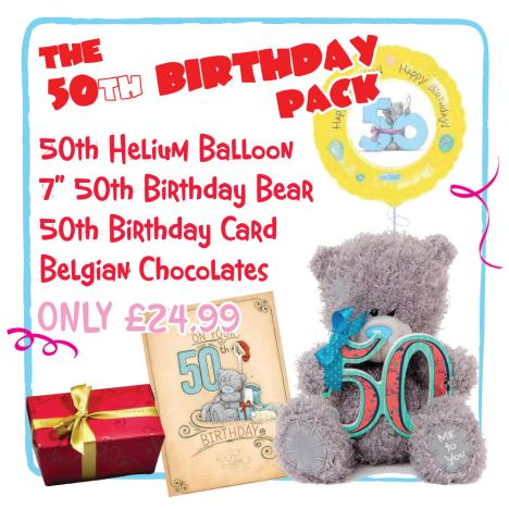 50th Birthday Pack £24.99